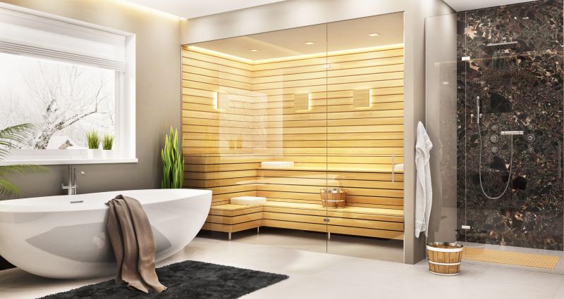 Walk-in Shower with Multiple Jets